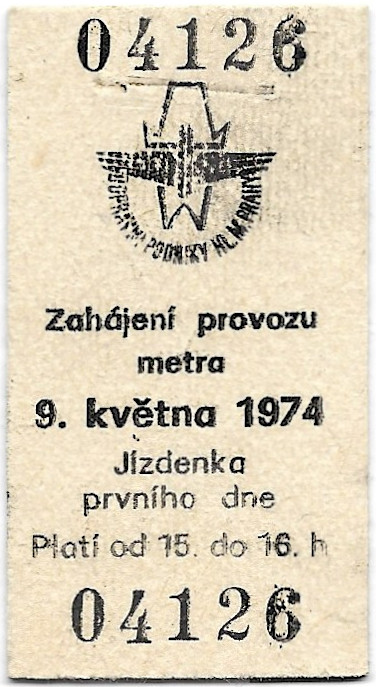 Praha - Zahájení provozu metra